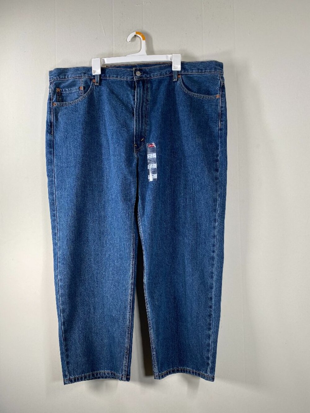 Levi's 550 RELAXED FIT Denim Jeans Men's 46 x 28 High Rise Blue Casual NWT